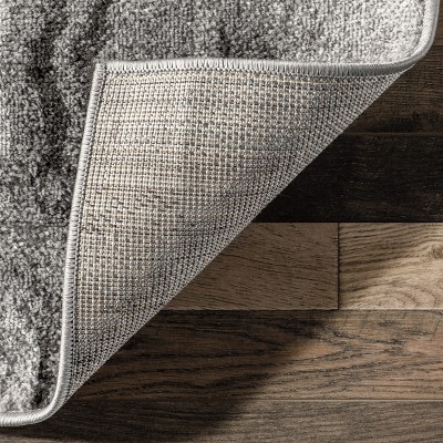 Granite Abstract 5' x 8' Rectangular Easy-Care Synthetic Rug