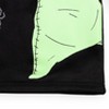 Disney Nightmare Before Christmas Jack Skellington Oogie Boogie Sally Fleece Quarter Zip Hoodie Toddler - 3 of 4