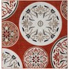 Unique Loom    Outdoor Modern Circles Area Rug - 2 of 4