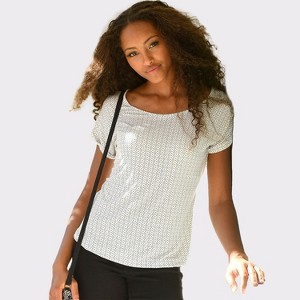 Women's 2 Pack Short Sleeve Tops - LASCANA - 1 of 4