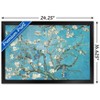Trends International Almond Branches In Bloom by Vincent van Gogh Framed Wall Poster Prints - 3 of 4