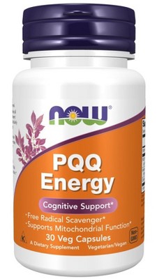 PQQ Energy by Now Foods  -  30 VegCap