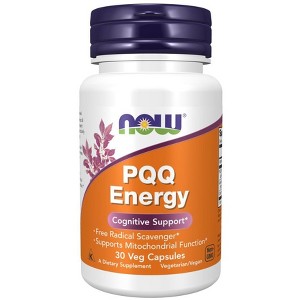 PQQ Energy by Now Foods  -  30 VegCap - 1 of 3