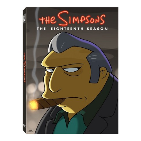 Simpsons Complete Eighteenth Season Dvd Target