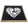 TX USA Corporation Wooden Wall Decor, 1" W x 15.75" D x 15.75" H, Multicolored - 4 of 4