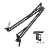 MXL BCD-1 Dynamic Broadcast Microphone (Gray) Bundle with Boom Arm Mic Stand - 2 of 3