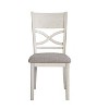 NicBex Dining Table Set for 4 Rectangular Wood Dining Table with 4 Upholstered Chairs for Kitchen - 3 of 4