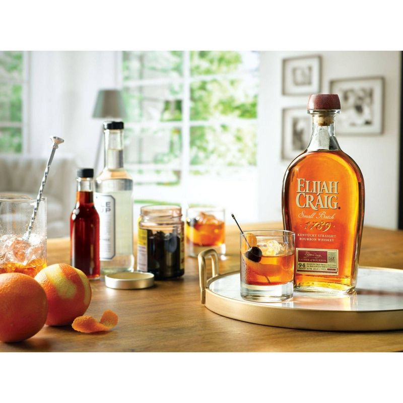 Elijah Craig Small Batch Bourbon Whiskey - 750ml Bottle, 3 of 12