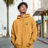 Dalix Alien Embroidery Washed Sweatsuit Set Hoodie Jogger Soft Fleece Relaxed Fit Lounge Mens - 4 of 4