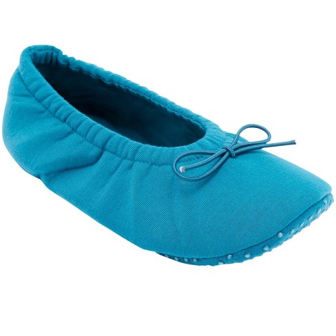 Teal deals ballet slippers