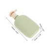 Unique Bargains Pressure Pump Flat Soap Dispenser Green 1 Pc - 4 of 4