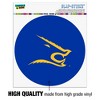 Texas A&M - Kingsville Secondary Logo Automotive Car Window Locker Circle Bumper Sticker - 3 of 4