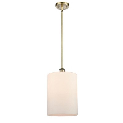 Cobbleskill - 1 Light Stem Hung Mini Pendant In Industrial Style-14 Inches Tall and 9 Inches Wide