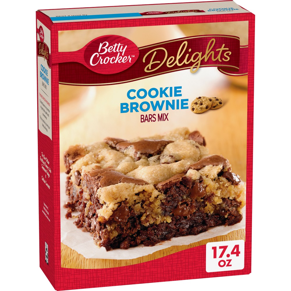 UPC 016000139787 product image for Betty Crocker Cookie Brownie Bars Mix - 17.4oz: Low Sodium, No Artificial Preser | upcitemdb.com