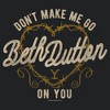 Women's Yellowstone Don't Make Me Go Beth Dutton Barbwire Heart Racerback Tank Top - 2 of 4