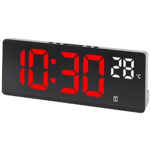 REGALWOVEN Voice Wake-Up Alarm Clock Dual Alarms 6.8"L x 0.9"W x 2.6"H1 Pc - 1 of 4