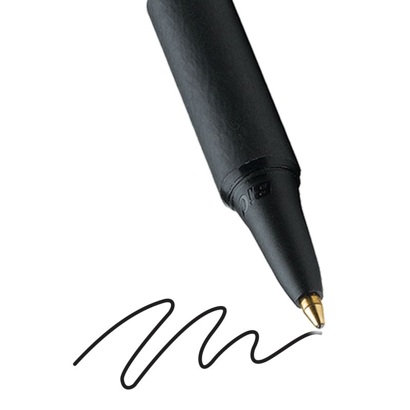 BIC Retractable Ballpoint Pen, 12ct - Black, 5 of 7