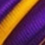 deep purple and golden yellow