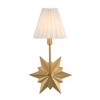 Savoy House Crestwood 1 - Light Wall Light in  Warm Brass - 2 of 3