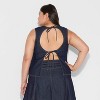 Women's Open Back Tank Top - Wild Fable™ - 3 of 3