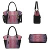 MKF Collection Janise Tote Bag with Croc Embossed Ombre Design and Gold Tone Hardware by Mia K - 4 of 4
