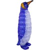 Northlight LED Lighted Commercial Grade Acrylic Penguin Outdoor Christmas Decoration - 26" - Pure White Lights - 2 of 4