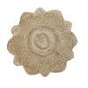 Flower Trinket Tray White Paper Mache by Foreside Home & Garden - 4 of 4