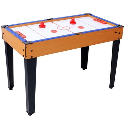 Multi Game Table, 43 Inch 5-in-1 Combo Game Table, Hockey/Soccer Foosball/Pool/Table Tennis/basketball Table Combination Kit for Game Room Home