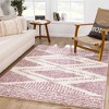 Hauteloom Trunding Plush Area Rug in Pink - 4 of 4