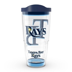 MLB Tampa Bay Rays 24oz Tradition Classic Tumbler - 1 of 3