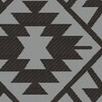 black, gray rhombus patchwork