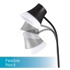 Shine Desk Lamp Wireless Charging (Includes LED Light Bulb) Black - OttLite: Modern Touch Sensor, 3-Way Light Settings - 3 of 4