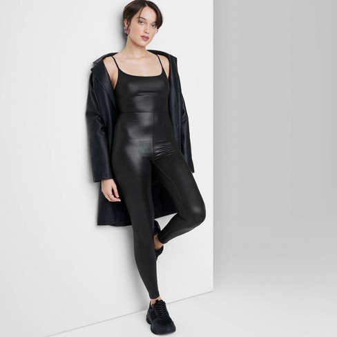Women's Seamless Fabric Bodysuit - Wild Fable™ Black Xxs : Target