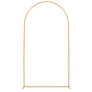 Set Di 2 Supporti Per Fondale Ad Arco Dorato VEVOR – Struttura Stabile Per Matrimoni E Feste, 2.1x1.2 M