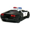 KiNSMART Lamborghini Murcielago LP640 1:36 Scale 5" Die Cast Model Super Sports Car Toy (Black Police) - 3 of 4