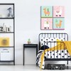 Big Dot of Happiness Whole Llama Fun - Kids Room, Nursery Decor and Home Decor - 11 x 11 inches Nursery Wall Art - Set of 4 Prints for baby's room - 3 of 4