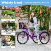 Docerd Adult Tricycles 3 Wheel 7 Speed Trikes, 24 inch Adult Trikes 3 Wheeled Bike with Basket for Seniors, Women, Men - 3 of 4