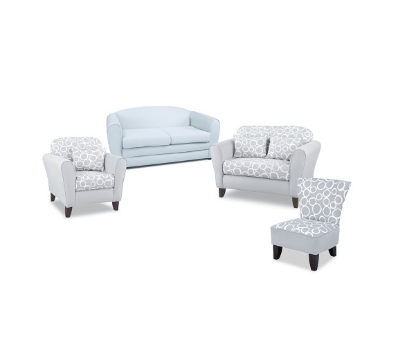Freehand Storm Twill with Pebbles Tween Furniture Collection - Kangaroo