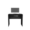 NicBex Home Office Desk 16.5" L Modern Computer Desk with Large Open Storage Shelf and Wooden Desktop for Office, Study, Living Room - 2 of 4