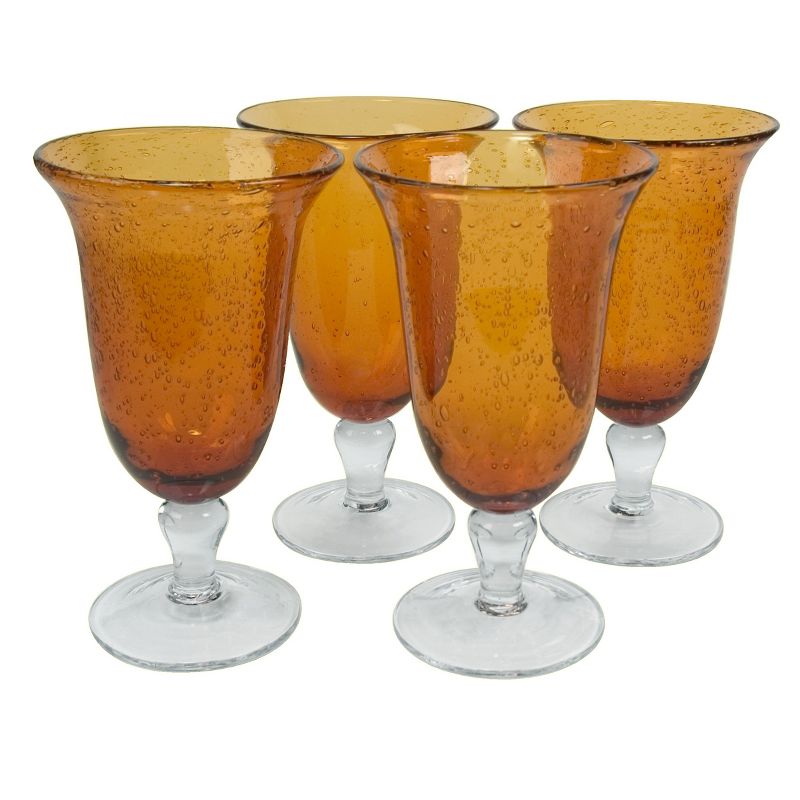Artland Iris Footed Ice Tea Glasses, Set of 4, 18 oz, 1 of 5