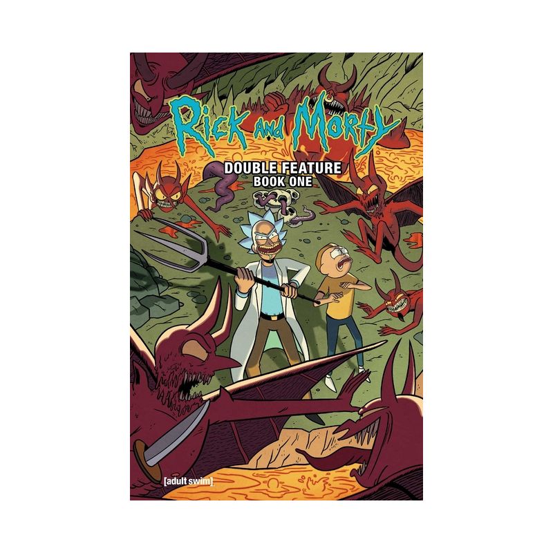 Rick and Morty: Deluxe Double Feature Vol. 1 - by  Ryan Ferrier & Sam Maggs (Hardcover), 1 of 2