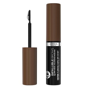 L'Oreal Paris Infallible Brows Volumizing Eyebrow Mascara | Loreal Long Lasting Eye Brow | Fuller Eyebrows - 3.0 Brunette - 1 of 3