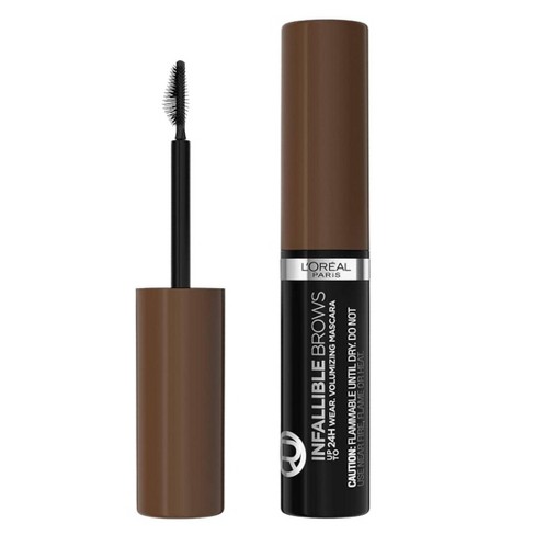 L'Oreal Paris Infallible Brows Volumizing Eyebrow Mascara | Loreal Long Lasting Eye Brow | Fuller Eyebrows - 3.0 Brunette - image 1 of 3