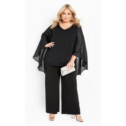 Women's Plus Size Sasha Jumpsuit - Black