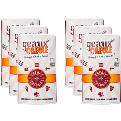 Geaux Creole Seasoning Creole - Pack of 6 - 9 oz