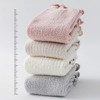 MyKids-Usa Baby Cartoon Design Coral Fleece Wooden Ear Thickened Long Tube Socks - 2 of 4