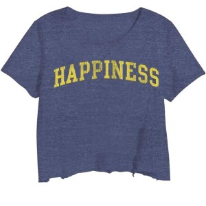 Women's Wo's Happiness Crop Tee - PRINCE PETER - 1 of 1