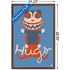 Trends International Disney Tim Burton's The Nightmare Before Christmas - Hugs Framed Wall Poster Prints - 3 of 4