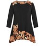 Avenue Women's Plus Size Shari Print Tunic - image 3 of 4