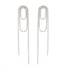 Janelle Crystal Loop Earrings by Tomorrow Studio - 2 of 3